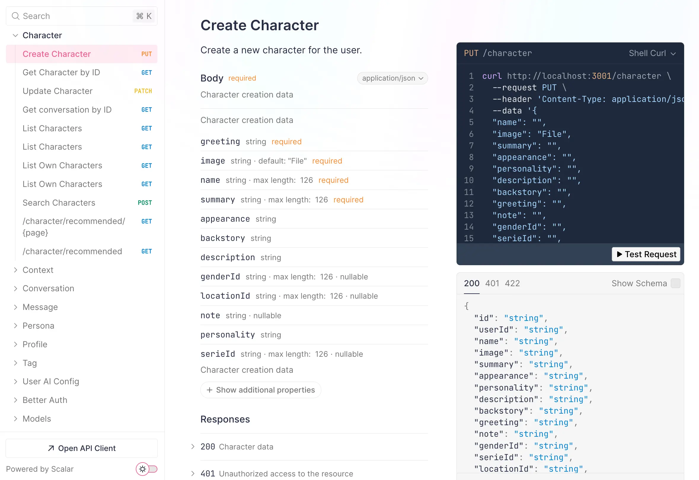 ElysiaJS OpenAPI Documentation