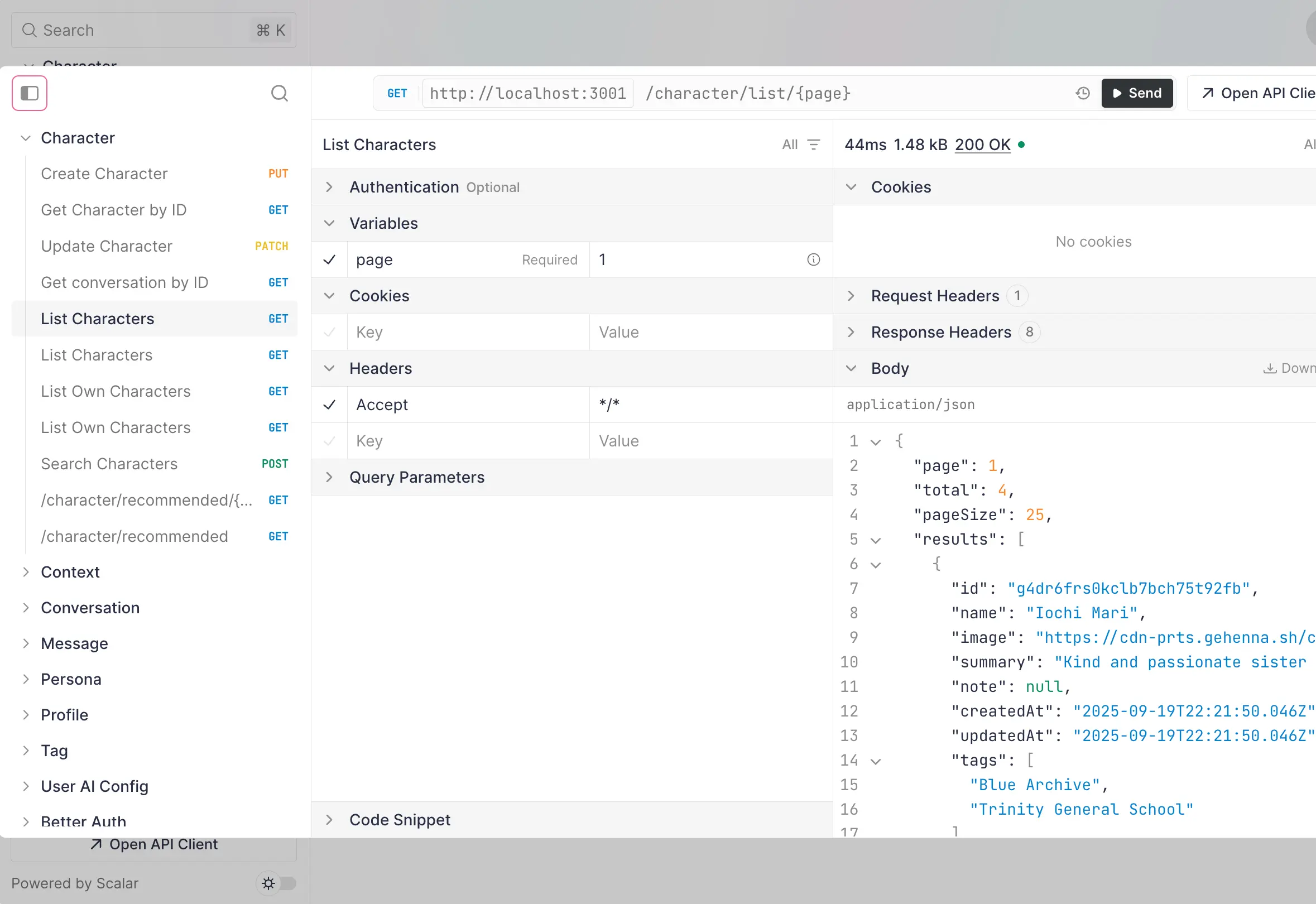 ElysiaJS Testing Interface